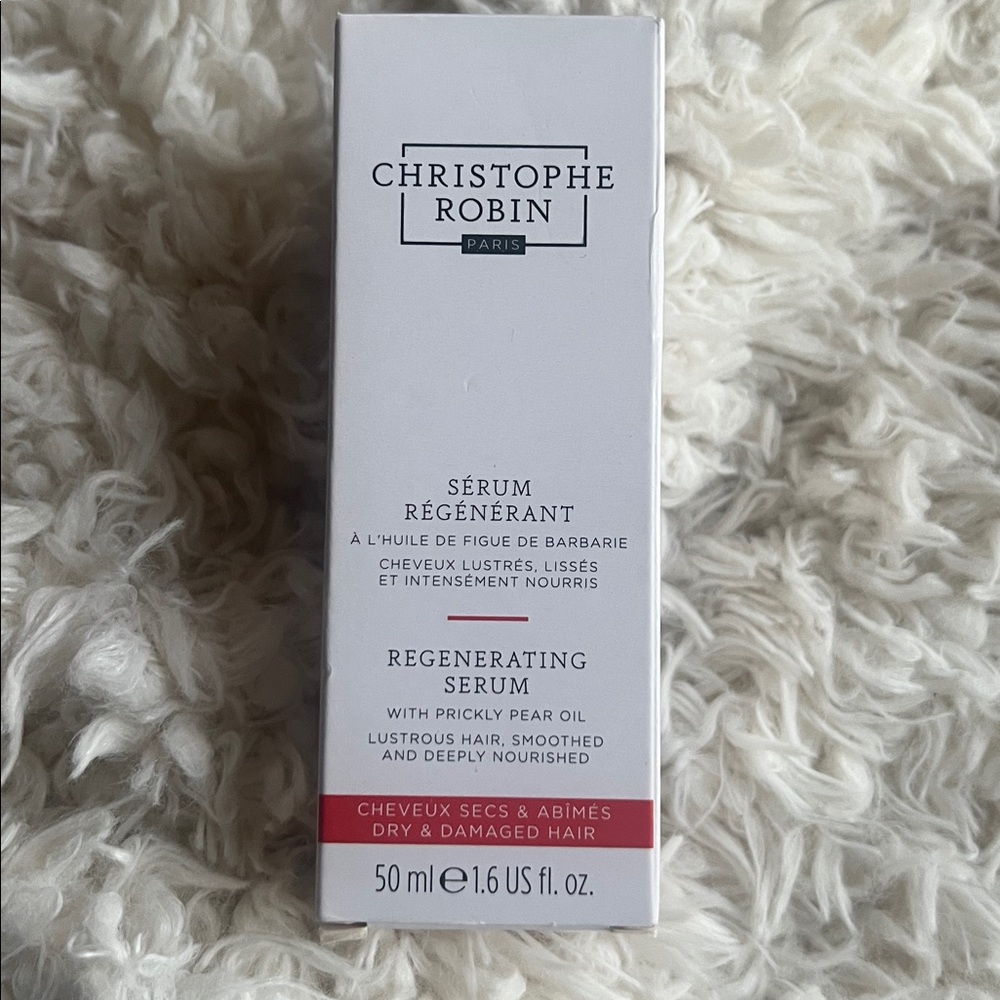 Christophe Robin Serum Regenerant/Regenerating Serum New in Box 1.6 Fl Oz